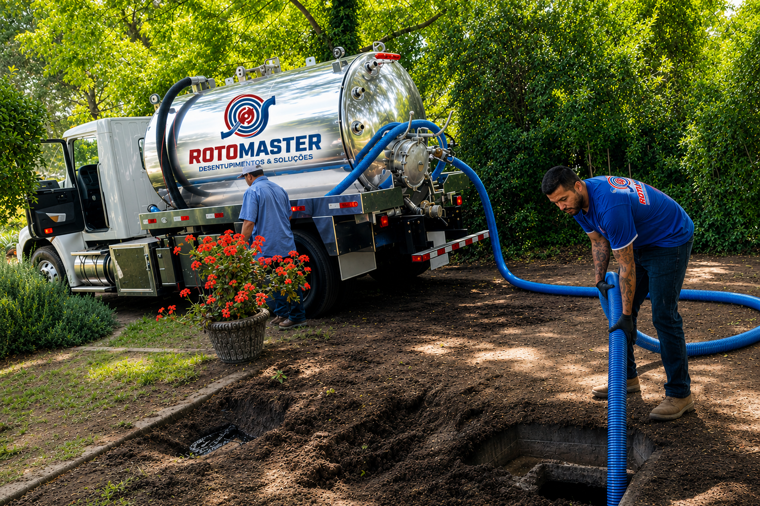 Frota ROTOMASTER pronta para atendimento